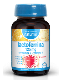 Lactoferrina 125 Mg  30 Comprimidos De Dietmed