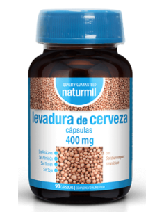 Levadura De Cerveza 400 Mg  90 Capsulas De Dietmed