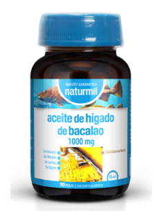 Aceite De Hígado De Bacalao 1000 Mg Perlas 90 Capsulas De Dietmed