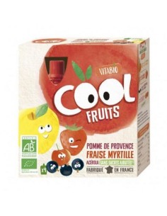 Vitabio - Cool Fruits Manzana Fresa Arandanos 12 x 90 g