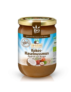 Crema De Coco Y Avellanas Bio-Kokos-Haselnussmus Gero¨Stet -