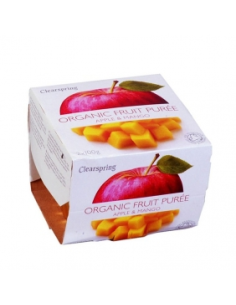 Compota De Manzana Y Mango Bio 2x100 g de Clearspring