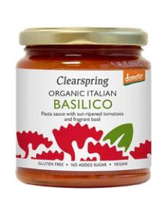 Salsa Basilico Demeter Bio 300 g de Clearspring