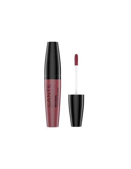 Brillo De Labios Intenso 03 Stubborn Plum 5,3 Mililitros Sante Naturkosmetik