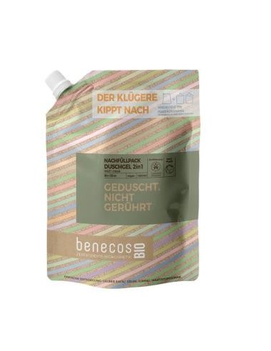 Gel De Baño 2En 1 Oliva 1Lt. Bio Vegano Benecos