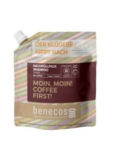 Champu Energizante Cafe Recarga 500 Mililitros Bio Vegano Benecos