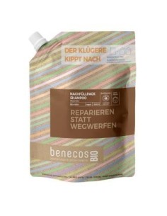 Champu Cabello Normal Cañamo Recarga 1L Bio Vegano Benecos