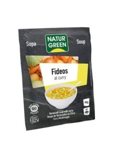 Sopa De Fideos Con Curry 6S Sobres de Naturgreen