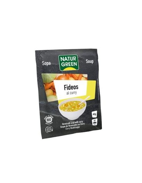 Sopa De Fideos Con Curry 6S Sobres de Naturgreen
