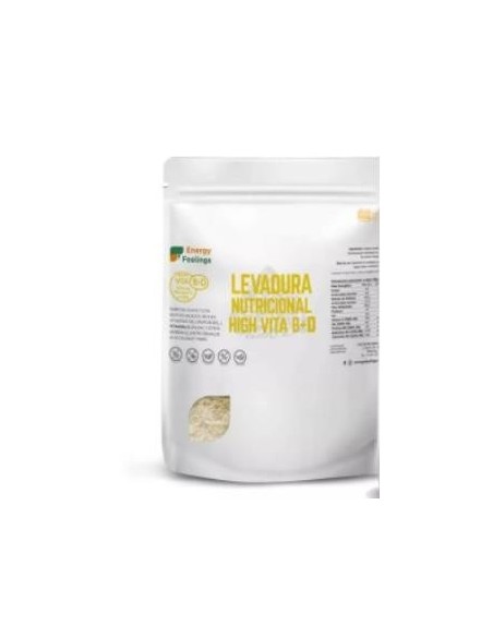 Levadura Nutricional High Vita B+D 1 Kilo Vegan Sg Energy Feelings