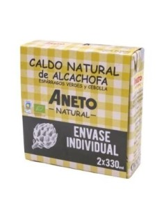 Caldo De Alcachofa Esparragos-Cebolla 2Udx330M Bio de Aneto
