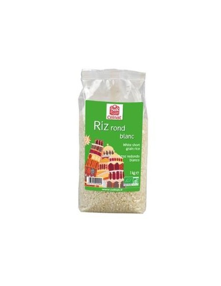 Arroz Redondo Blanco 1Kg. Bio de Celnat