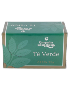 Te Verde Infusion 20 Bolsitas de Cia Indias