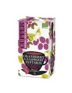 Arandano Y Frambuesa Infusion 20 Bolsitas. Bio Vega de Cupper