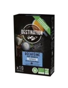 Cafe Pur Arabica Descafeinado 10Capsulas Cafe Bio de Destination