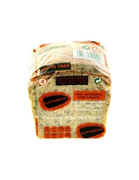 Pan De Linaza  350 Gramos Nº4 Naturpan