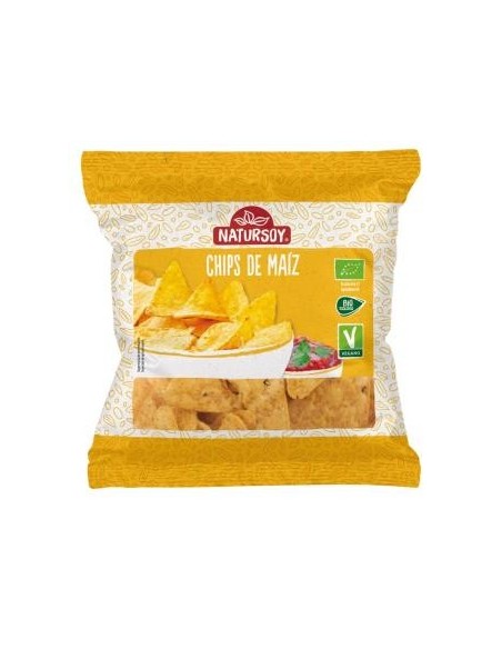 Chips De Maiz 75 Gramos Bio Vegan Natursoy