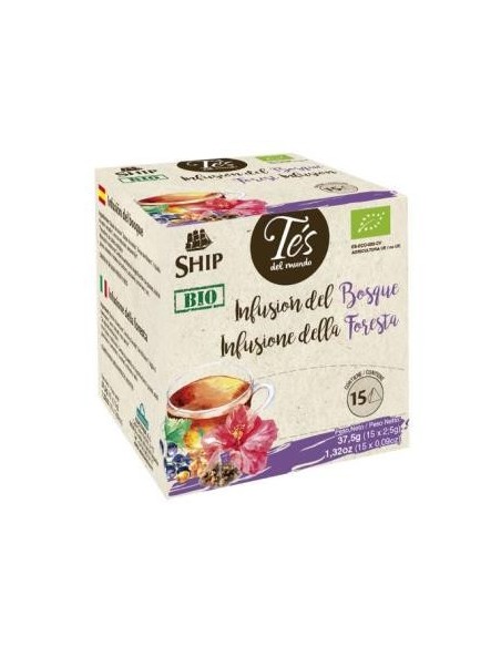 Te Frutas Bosque Infusion 15Piramides Ship