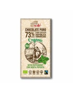 Chocolate Negro 73% Con Menta 100 Gramos Eco Sg Chocolates Sole