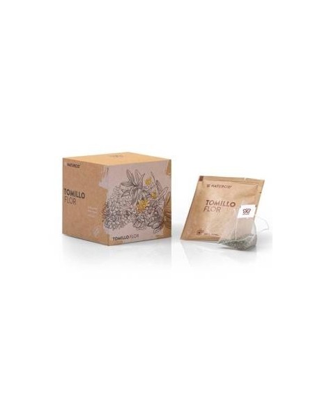 Tomillo Flor Infusion 10Piramides. Eco de Naturcid
