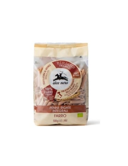 Penne De Espelta Integral 500 gramos Bio de Alce Nero