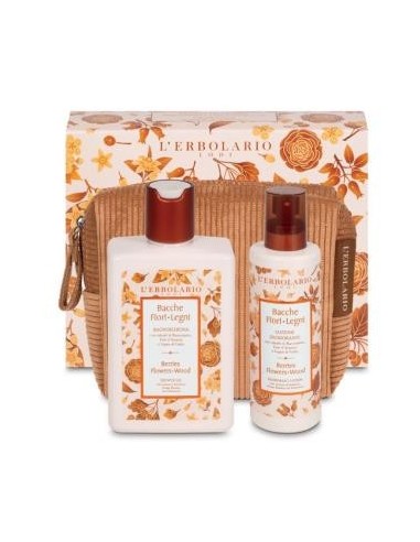 Bayas Flores Madera Cedro Gel Baño+Desodorante L´Erbolario