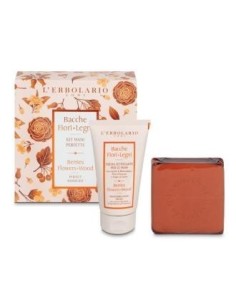 Bayas Flores Kit Manos Crema+Jabon 75+100 Mililitros L´Erbolario