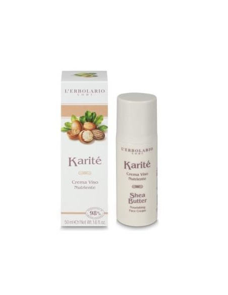 Karite Crema Nutritiva De Cara 50 Mililitros L´Erbolario