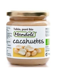 Pure De Cacahuete Tostado 375 Gramos Bio Mandole