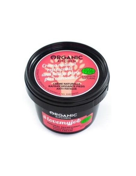 #Lovemyjob Crema Antifatiga Para Pies 100Ml. de Organic Kitchen
