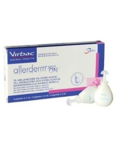 Allerderm Spot-On 4 Ml 6 Pip &Gt 10 Kilos Virbac Vet