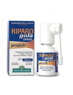 Riparo Gola Spray 25 Mililitros Naturando
