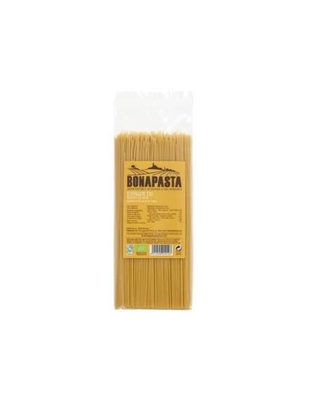 Espaguetis De Trigo Blancos 500Gr. Eco de Bonapasta