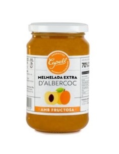 Mermelada De Albaricoque Con Fructosa 400 Gramos Capell