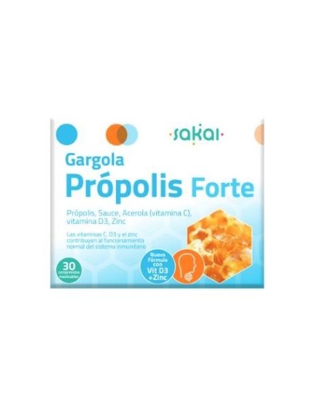 Gargola Propolis Forte 30Comp Mast. de Sakai
