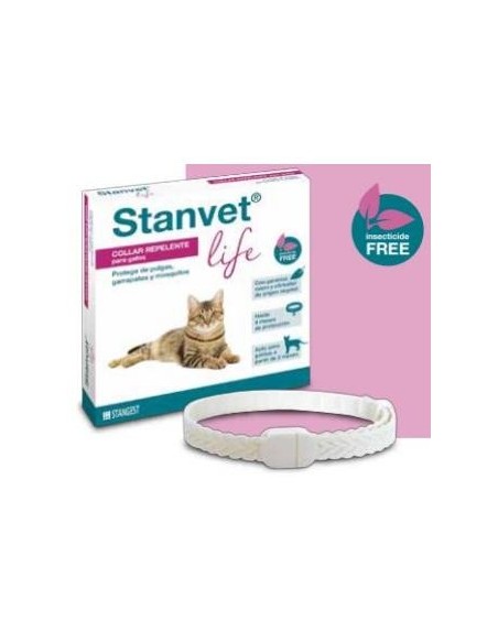 Collar Stanvet Life Gatos 37Cm. Stangest Vet