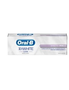 Pasta 3D White Luxe Efecto Perla 75 Mililitros Oral-B