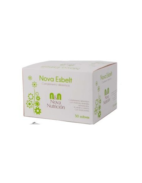 Nova Esbelt Sabor Manzana 50 Sobres Sg Vegan N&N Nova Nutricion