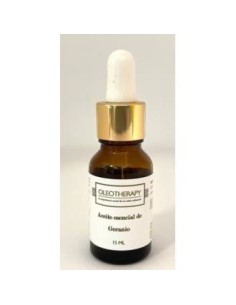 Geranio Aceite Esencial Eco 15 Mililitros Oleotherapy