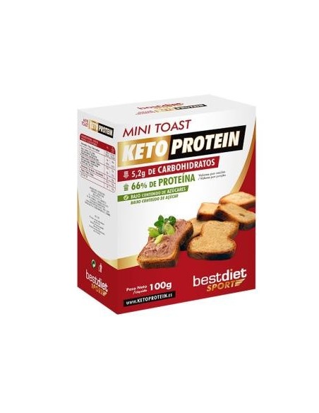 Mini Toast Tostadas 100 Gramos Keto Protein