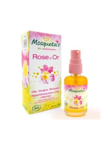 Aceite De Rose D´Or 30 Mililitros Bio Mosqueta´S