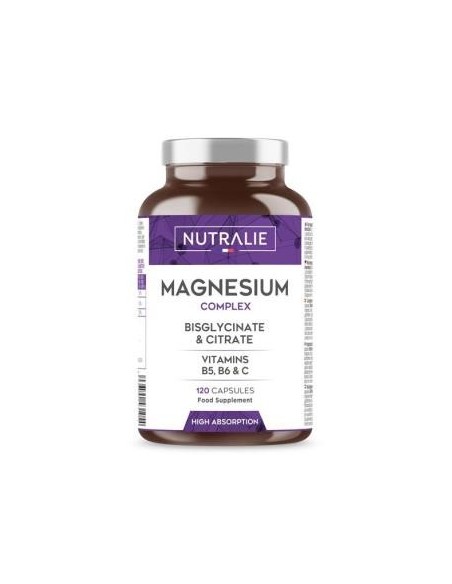Magnesio Bisglicinato - Citrato Complex 120Cap. de Nutralie