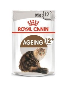 Royal Feline Ageing +12 Pouch Caja 12X85 Gramos Royal Canin Vet