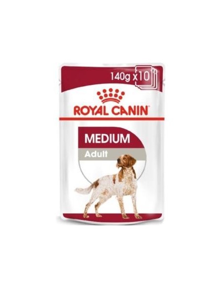 Royal Canin Adult Medium Pouch Caja 10X140 Gramos Royal Canin Vet