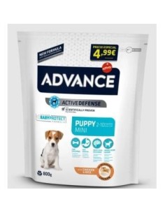 Advance Canine Puppy Mini Pollo Arroz 800 Gramos Advance Vet