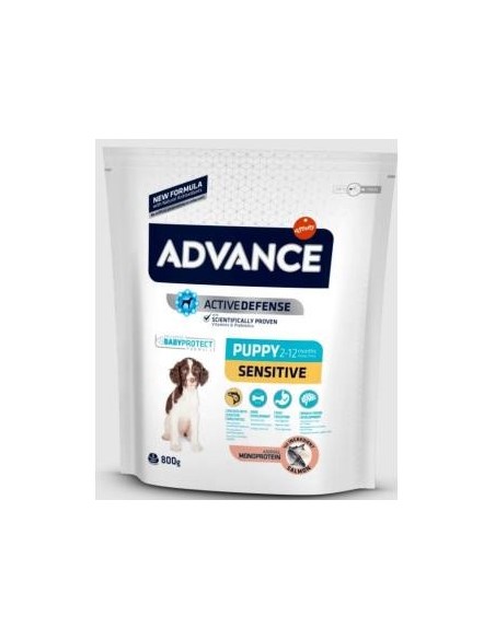 Advance Canine Puppy Sensitive Salmon 800 Gramos Advance Vet