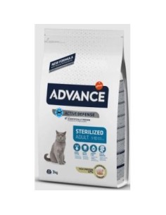 Advance Feline Adult Sterilized Pavo 3 Kilos Advance Vet