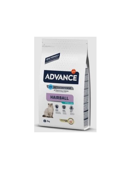 Advance Feline Adult Sterilized Hairball 3 Kilos Advance Vet