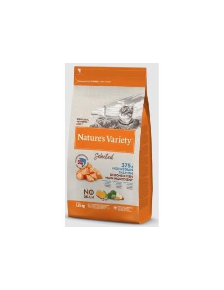 Nature´S Variety Feline Adult Salmon 1,25 Kilos Nature S Variety Vet
