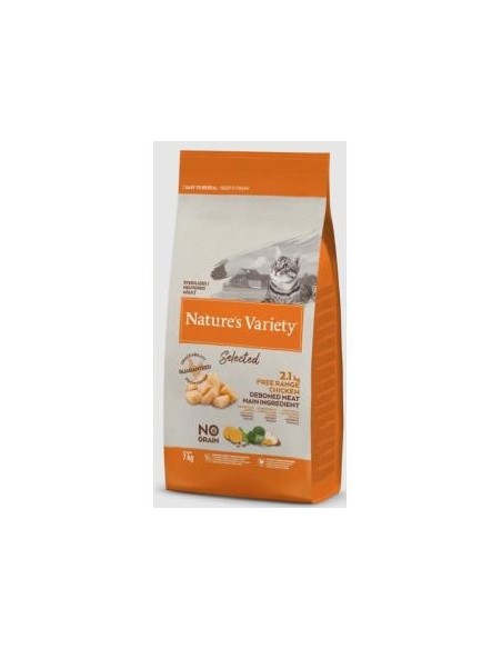 Nature´S Variety Feline Adult Steril Pollo 7 Kilos Nature S Variety Vet